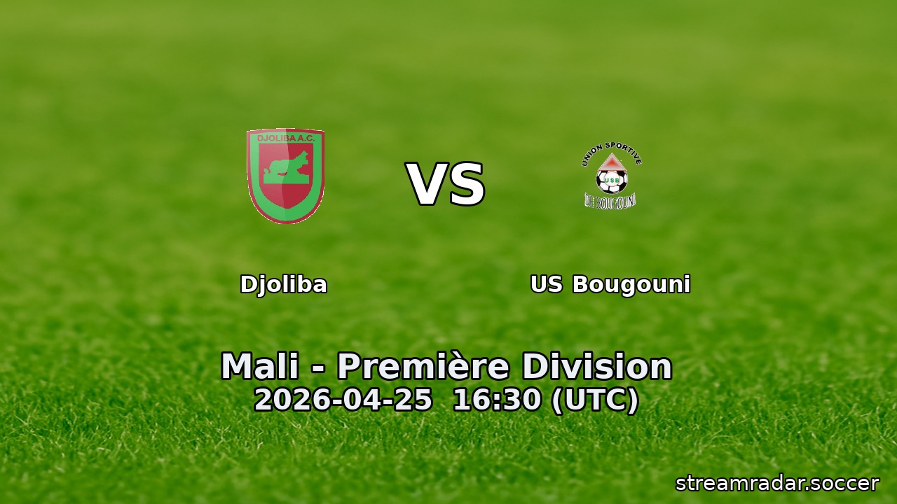 Djoliba vs US Bougouni