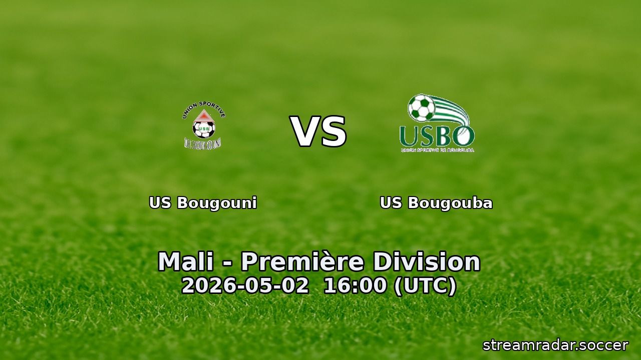 US Bougouni vs US Bougouba