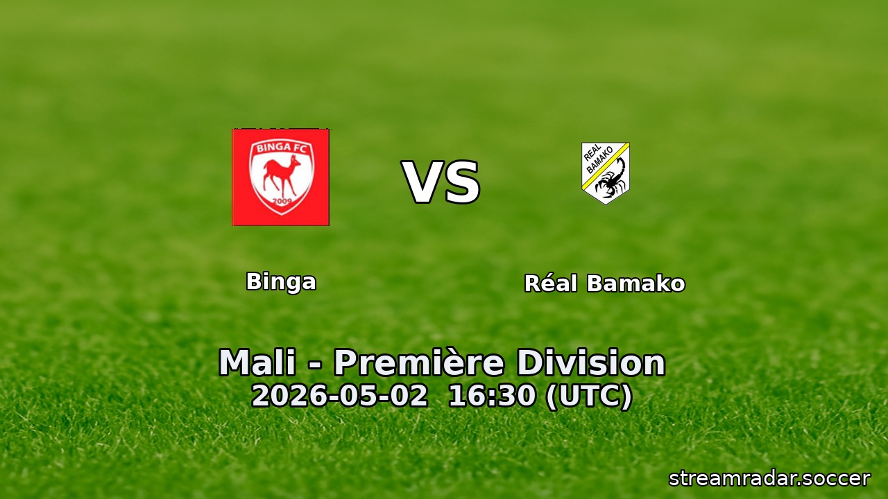 Binga vs Réal Bamako
