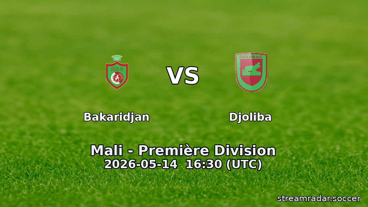 Bakaridjan vs Djoliba