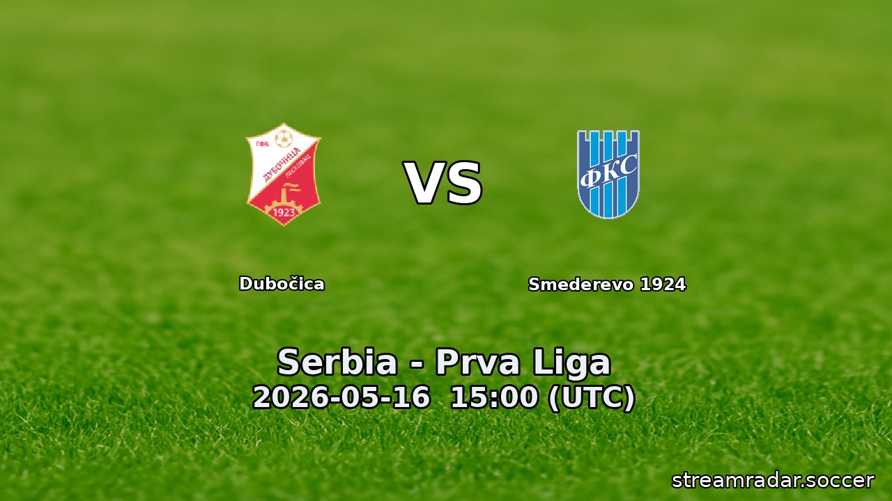 Dubočica vs Smederevo 1924