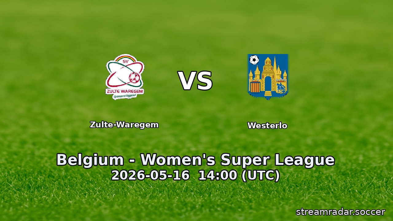 Zulte-Waregem vs Westerlo