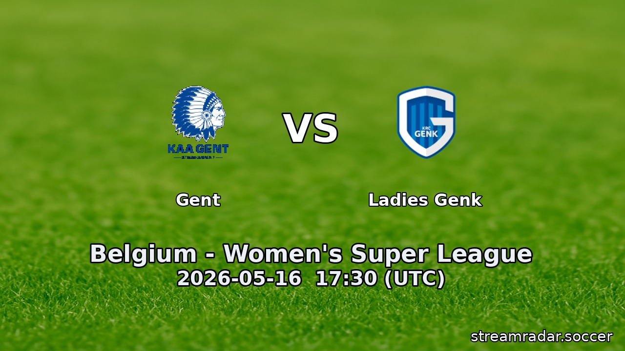 Gent vs Ladies Genk