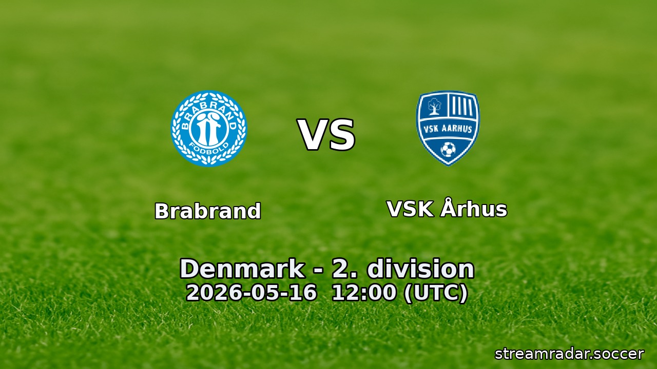 Brabrand vs VSK Århus