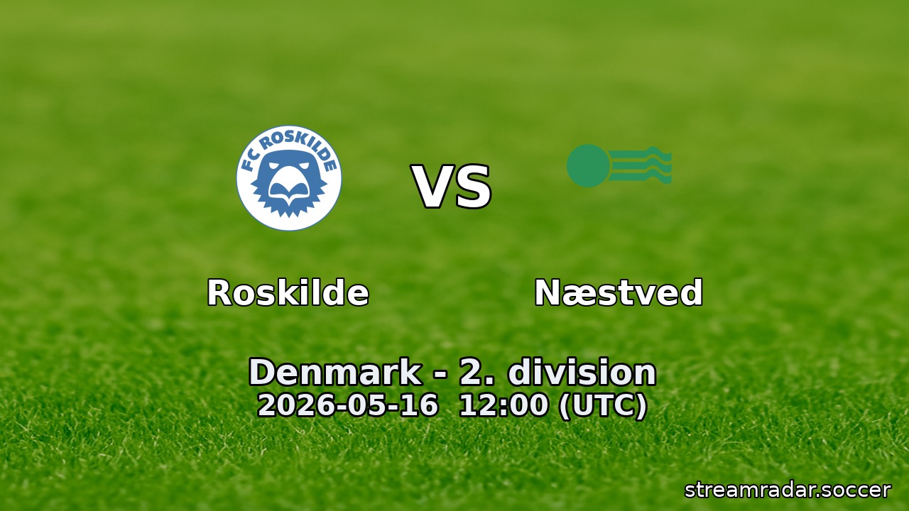 Roskilde vs Næstved