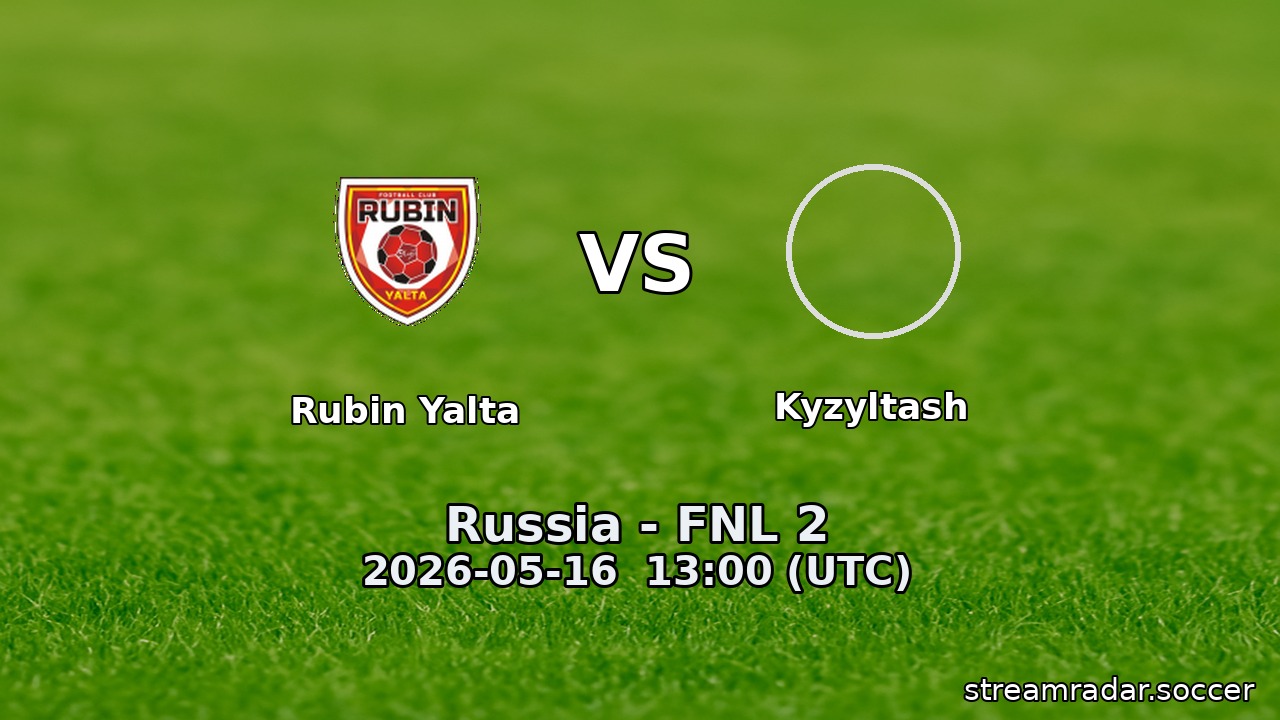Rubin Yalta vs Kyzyltash