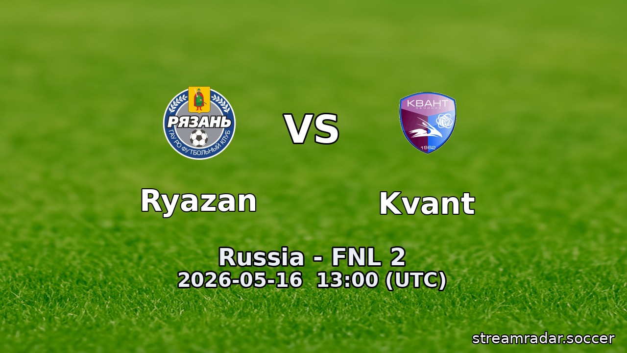 Ryazan vs Kvant