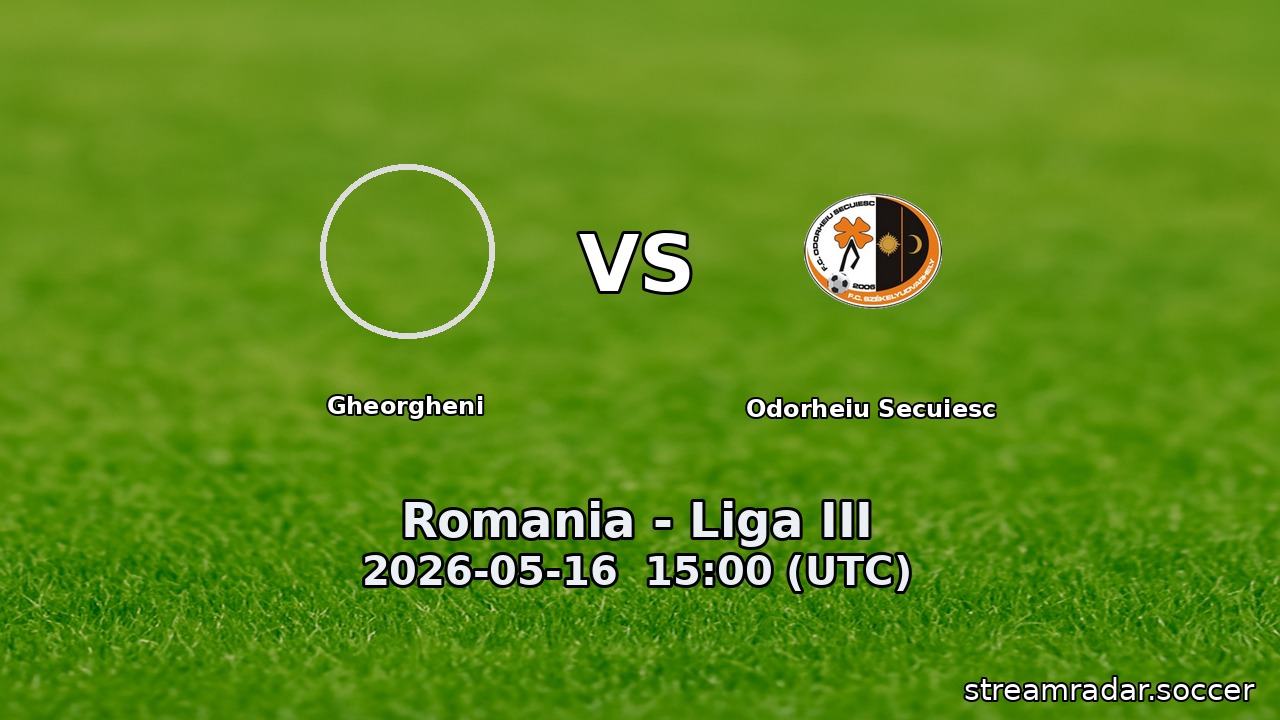 Gheorgheni vs Odorheiu Secuiesc