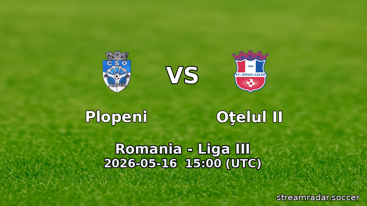 Plopeni vs Oţelul II