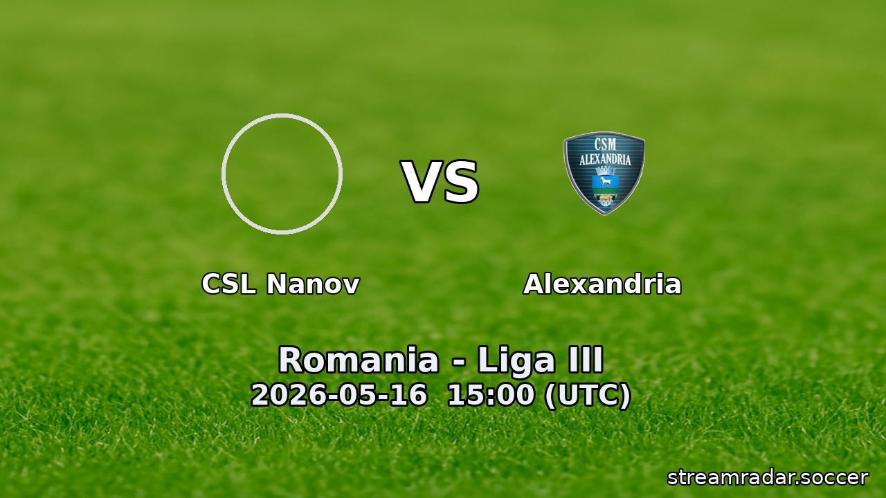 CSL Nanov vs Alexandria