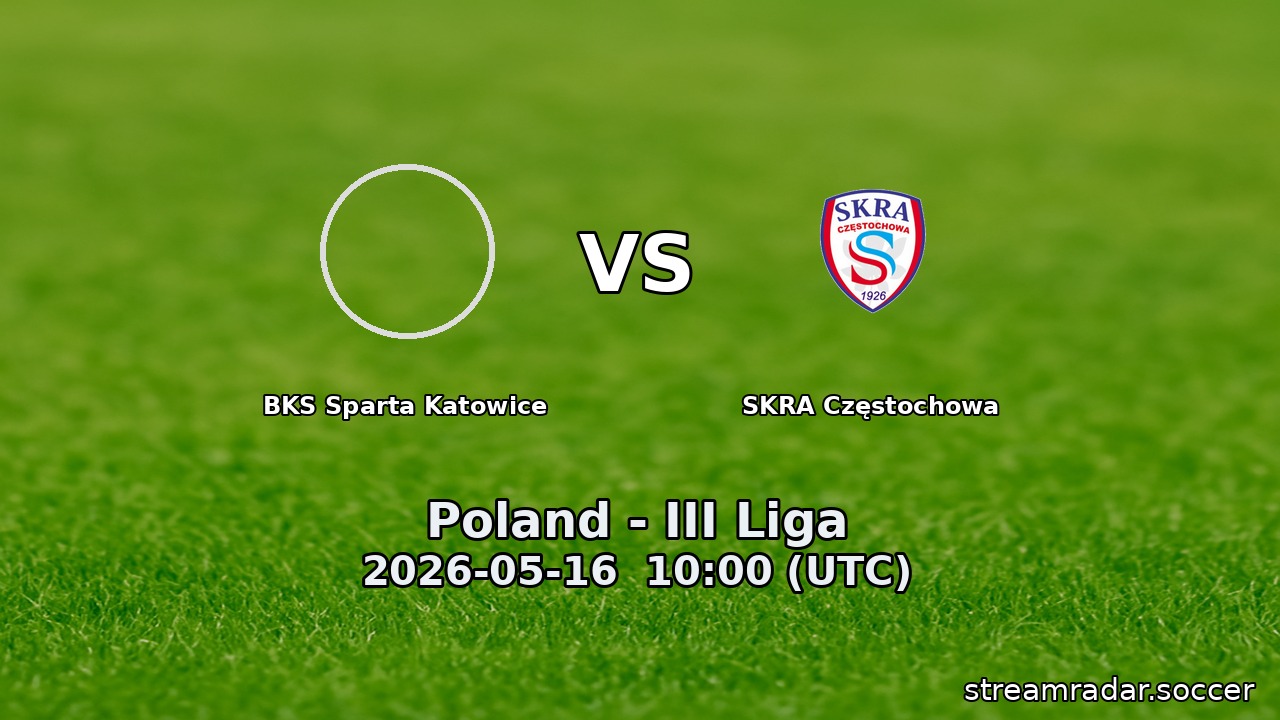 BKS Sparta Katowice vs SKRA Częstochowa