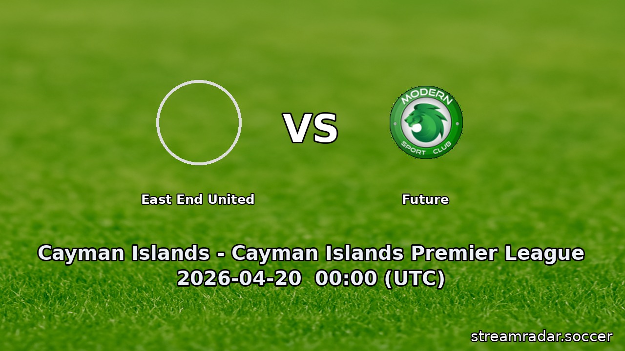 East End United vs Future