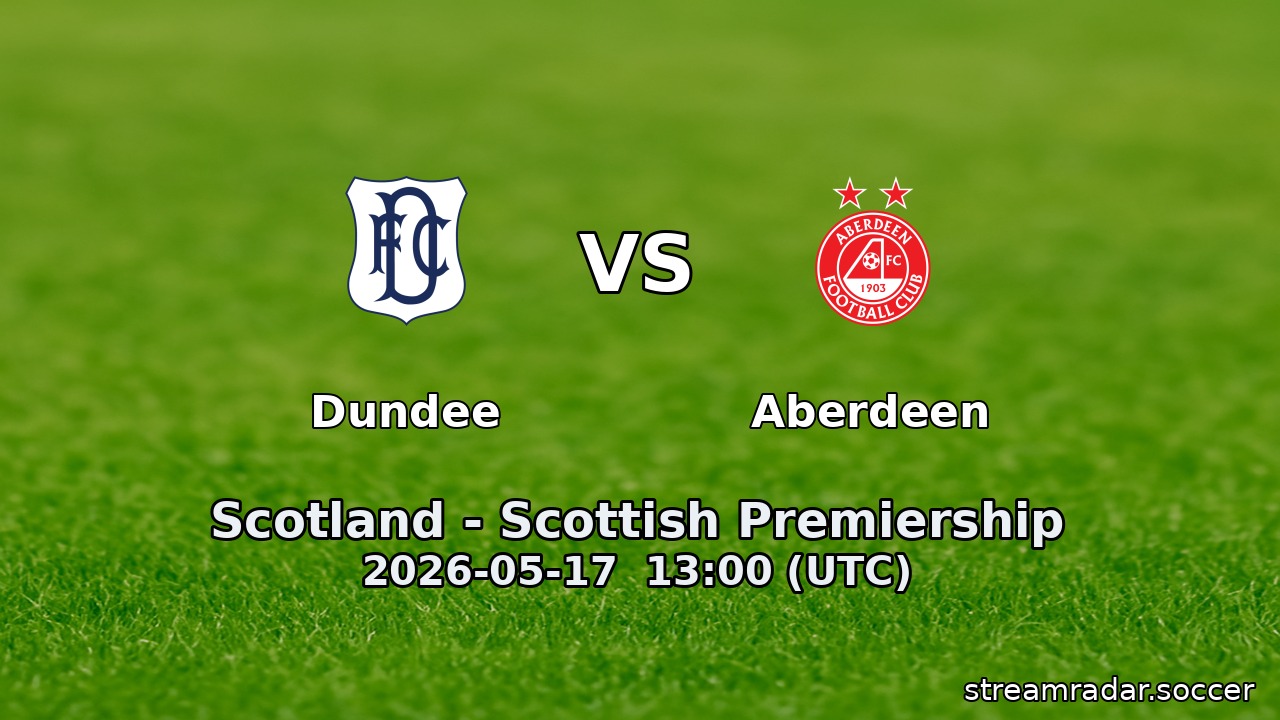 Dundee vs Aberdeen