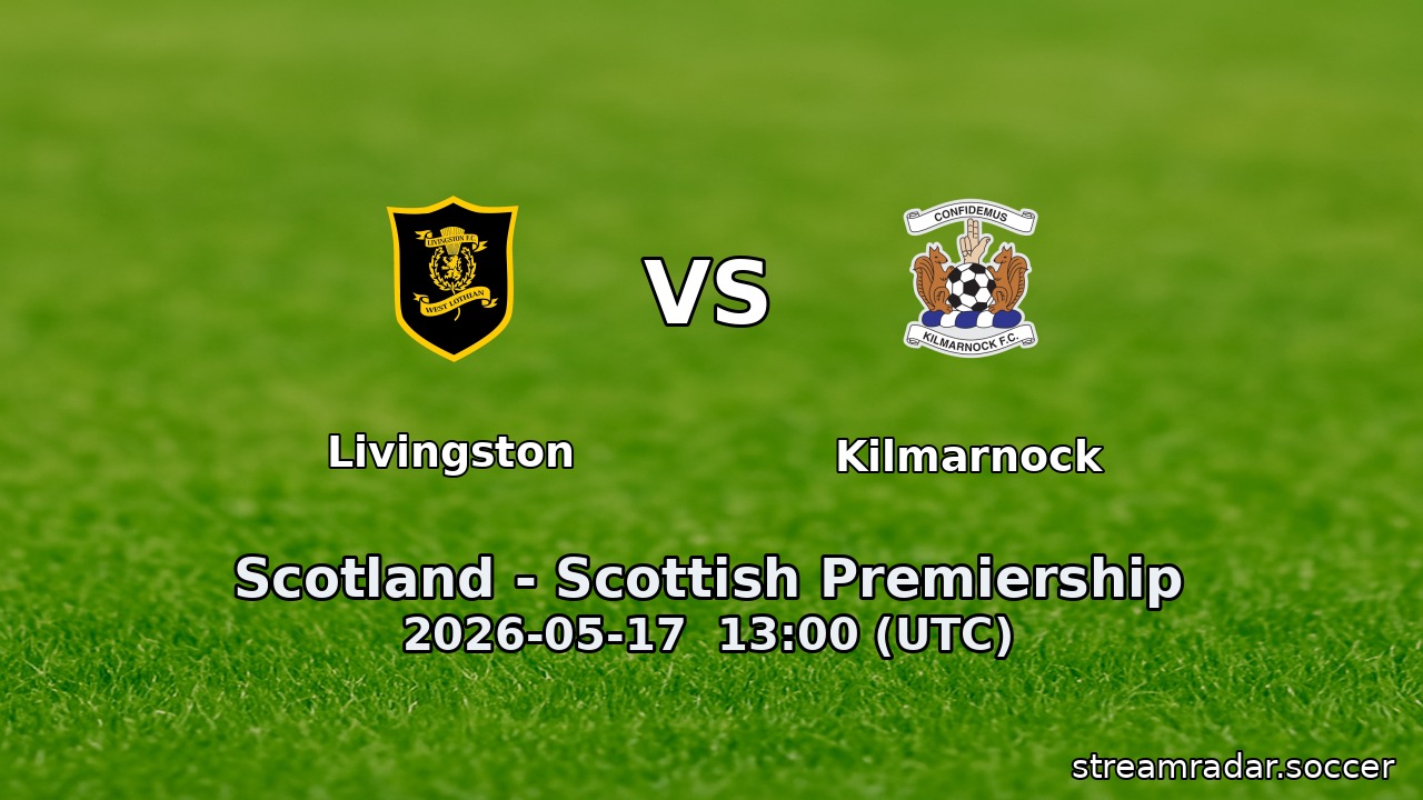 Livingston vs Kilmarnock