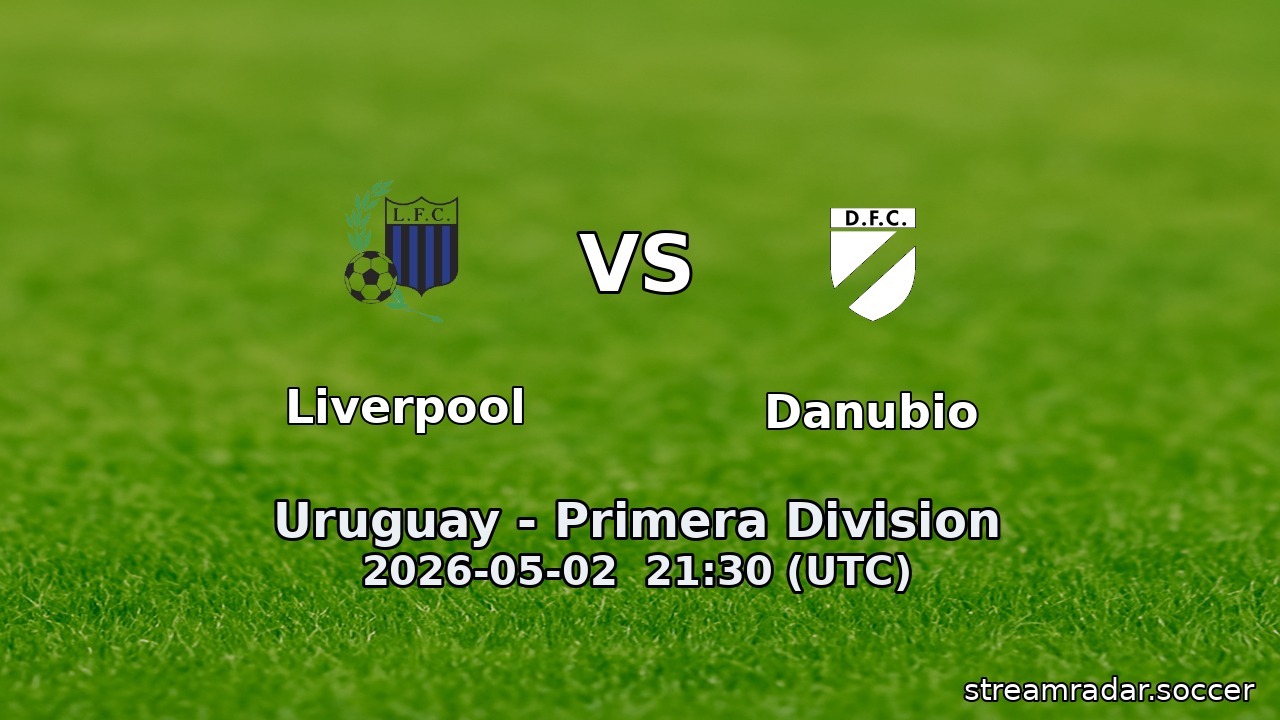 Liverpool vs Danubio