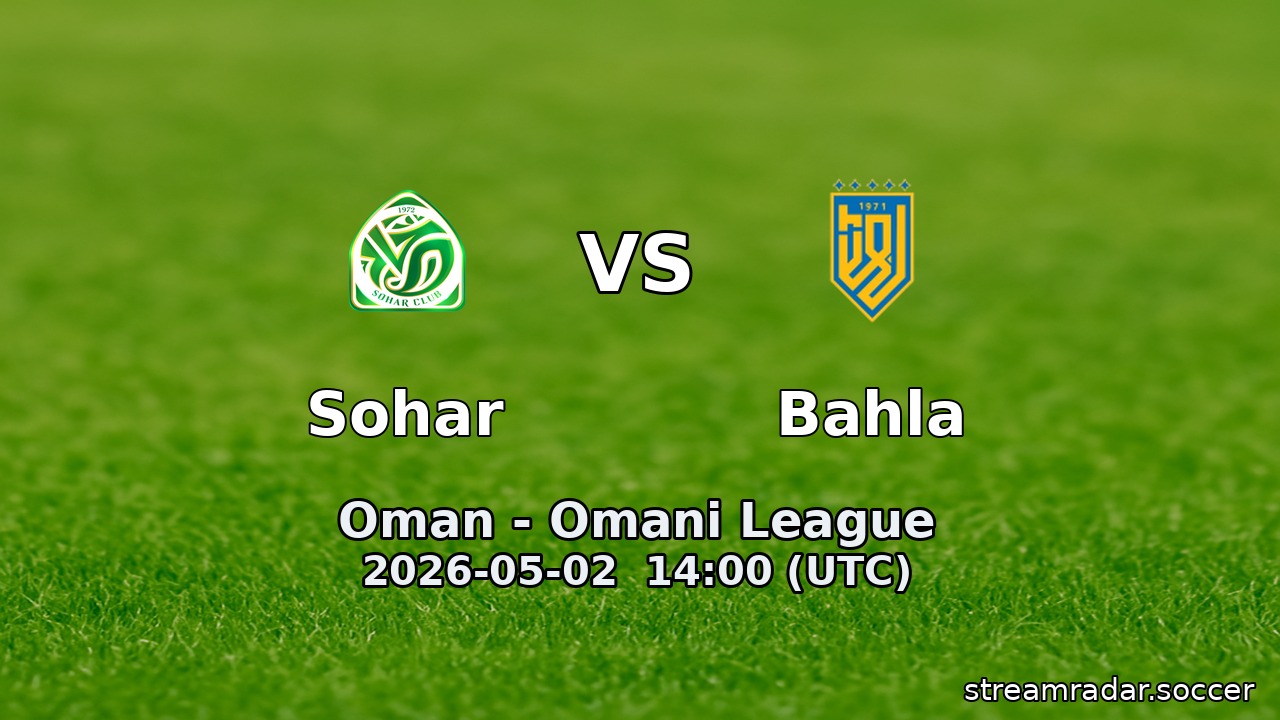 Sohar vs Bahla