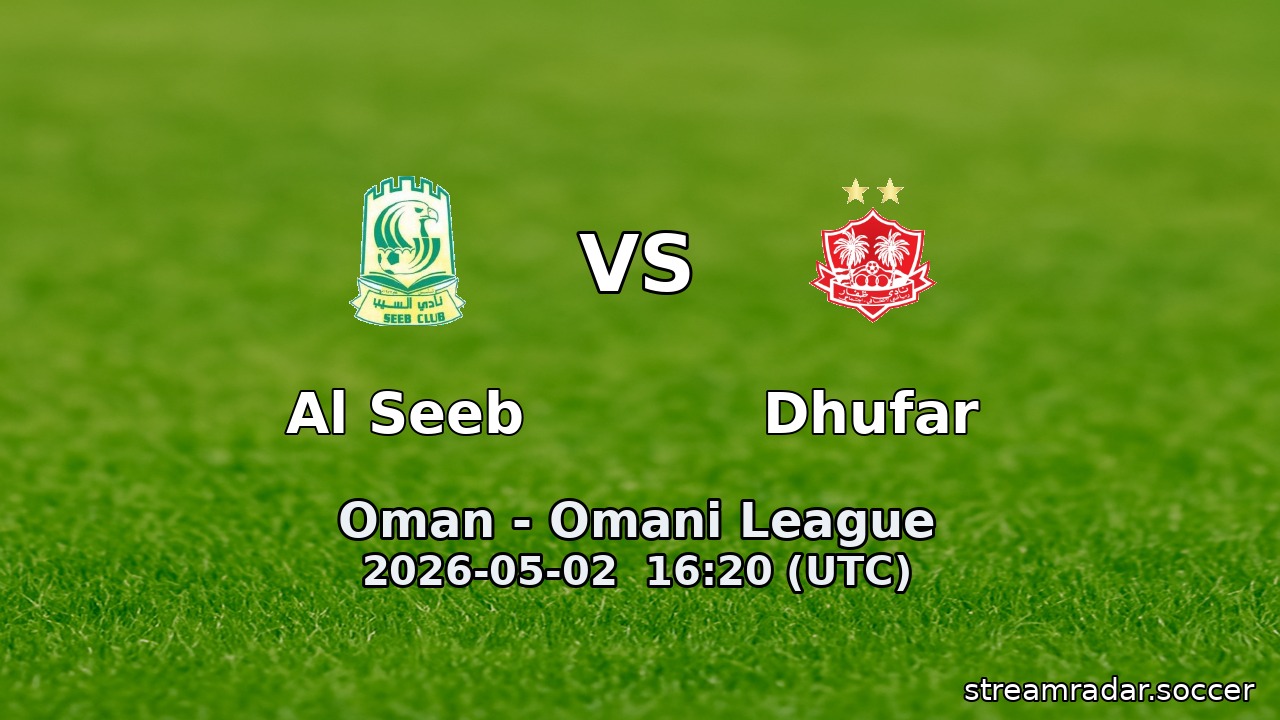 Al Seeb vs Dhufar