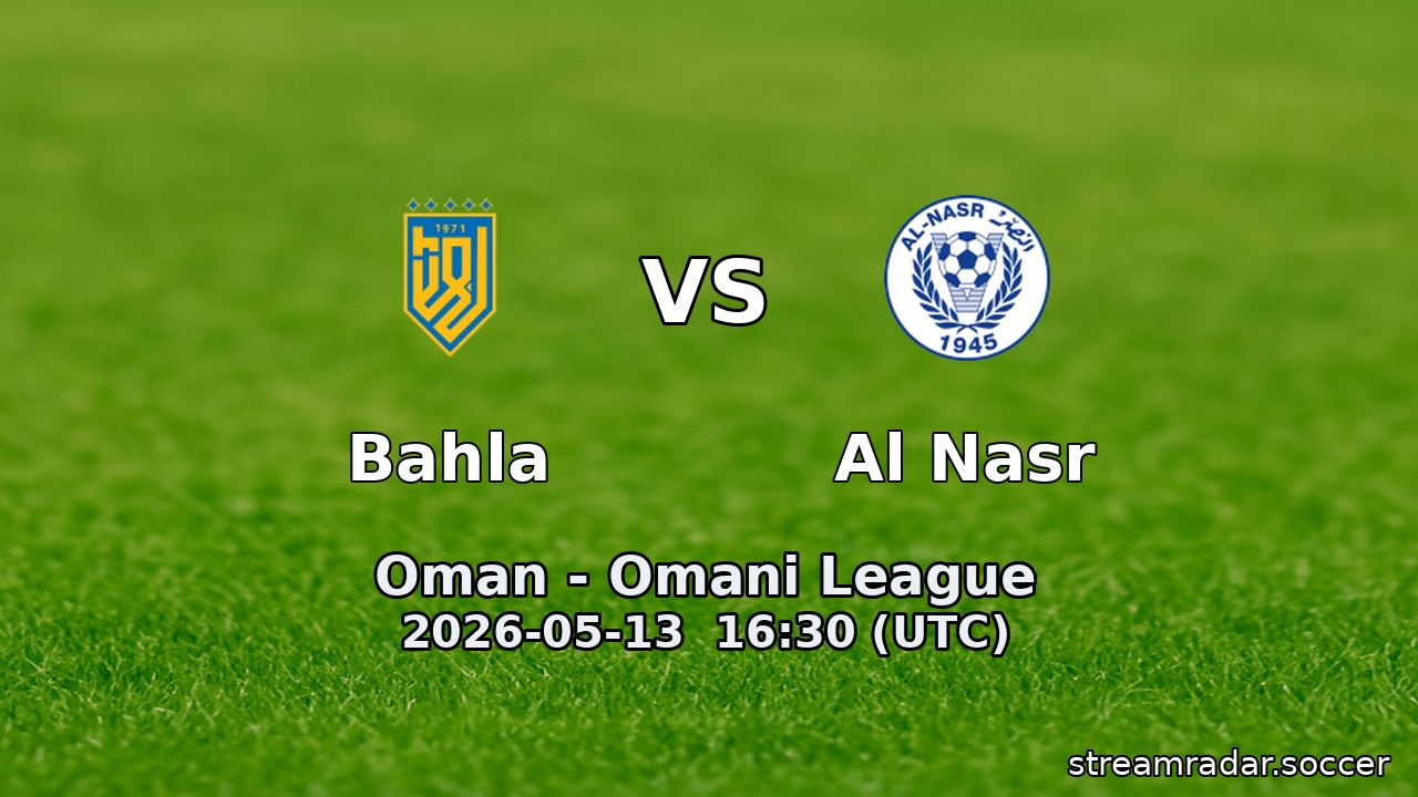 Bahla vs Al Nasr