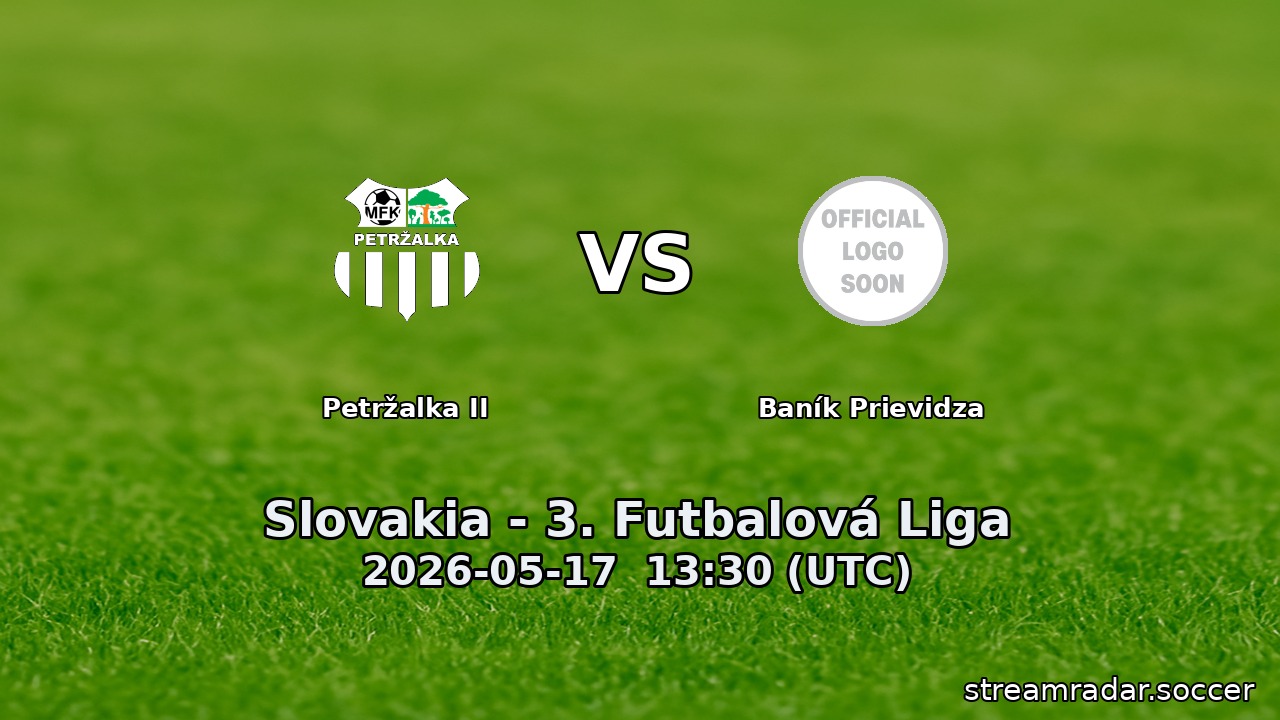 Petržalka II vs Baník Prievidza