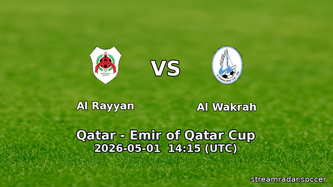 Al Rayyan vs Al Wakrah