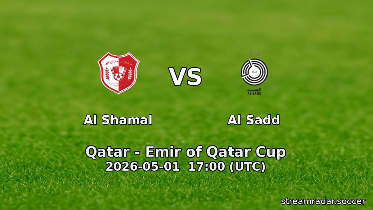 Al Shamal vs Al Sadd