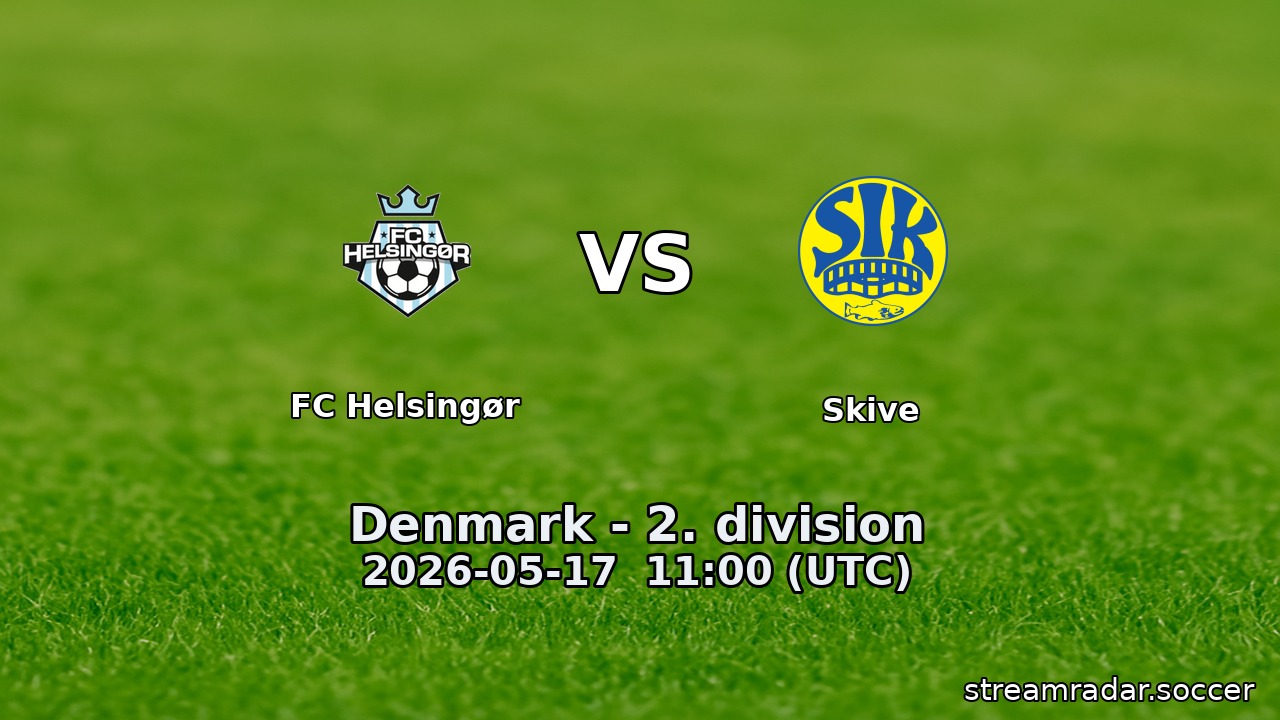 FC Helsingør vs Skive