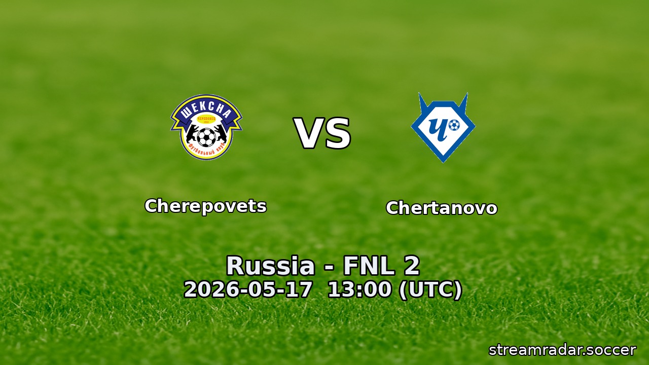 Cherepovets vs Chertanovo