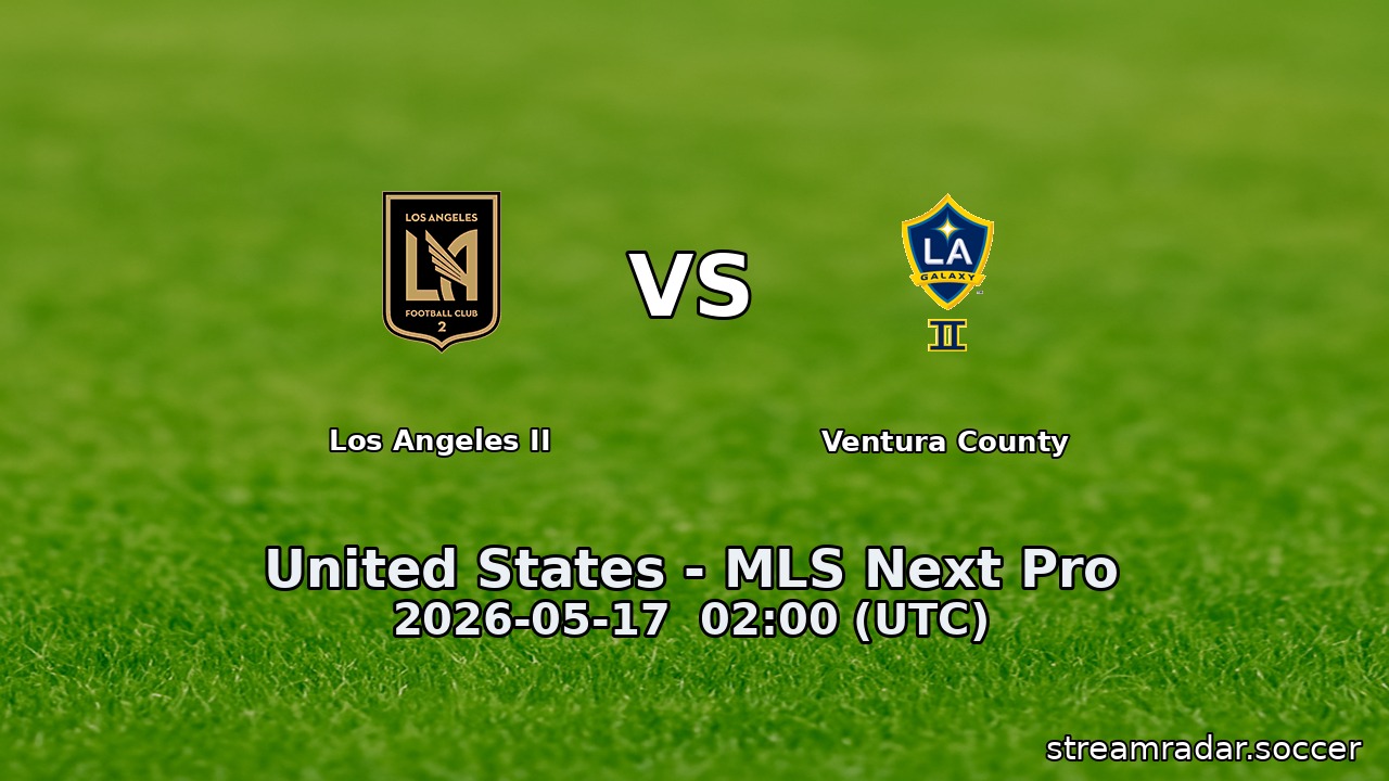 Los Angeles II vs Ventura County