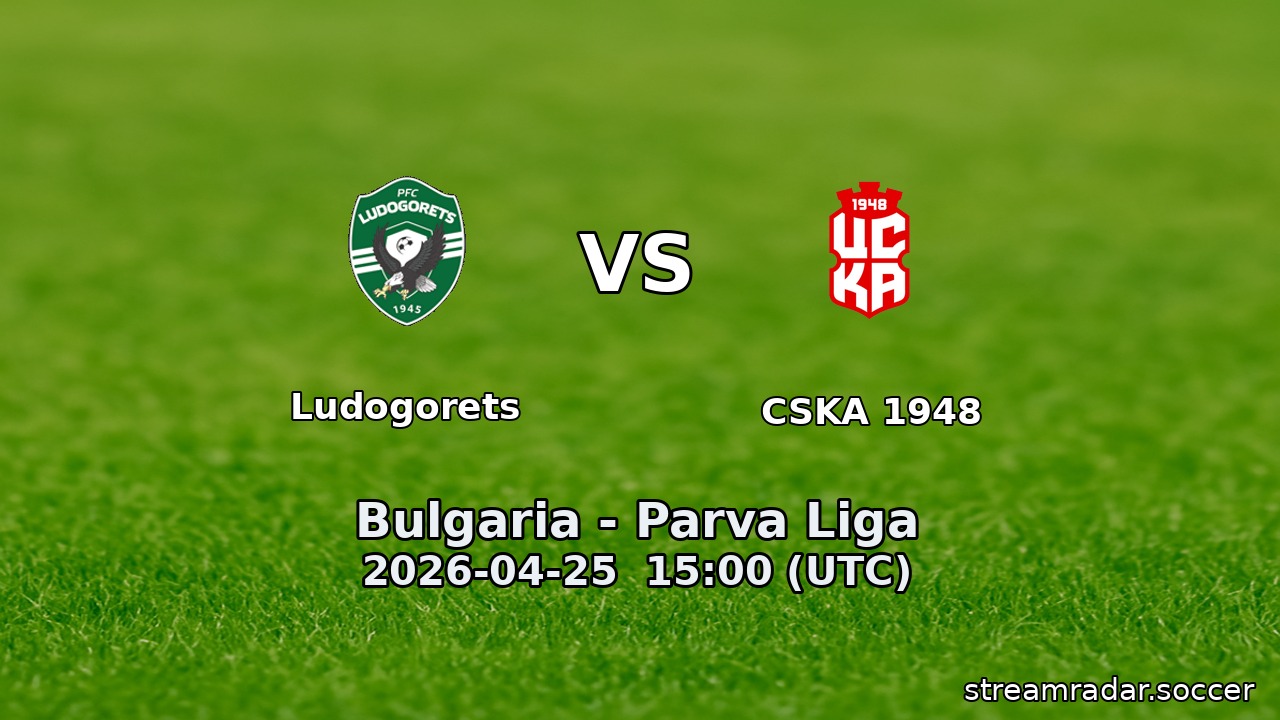 Ludogorets vs CSKA 1948