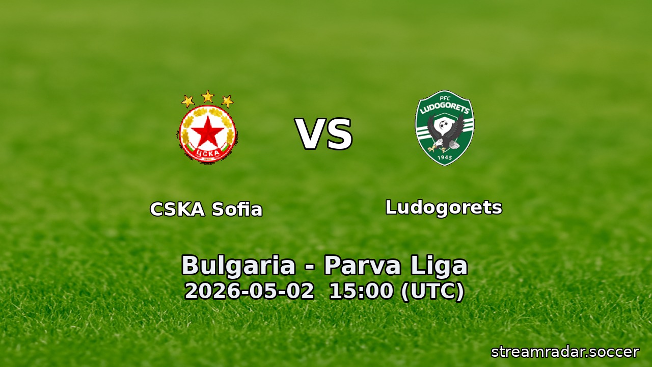 CSKA Sofia vs Ludogorets