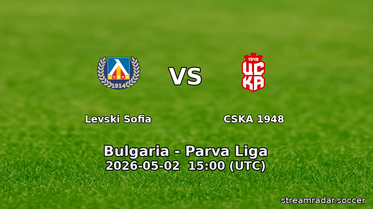 Levski Sofia vs CSKA 1948
