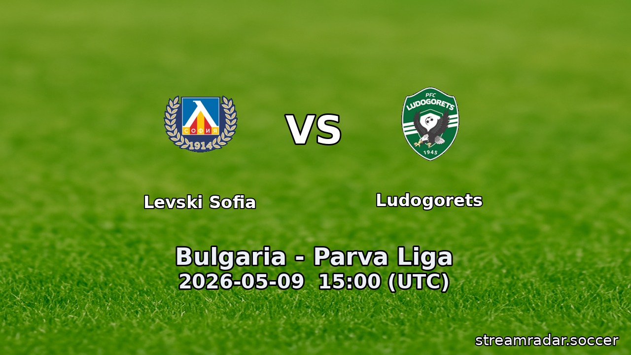 Levski Sofia vs Ludogorets