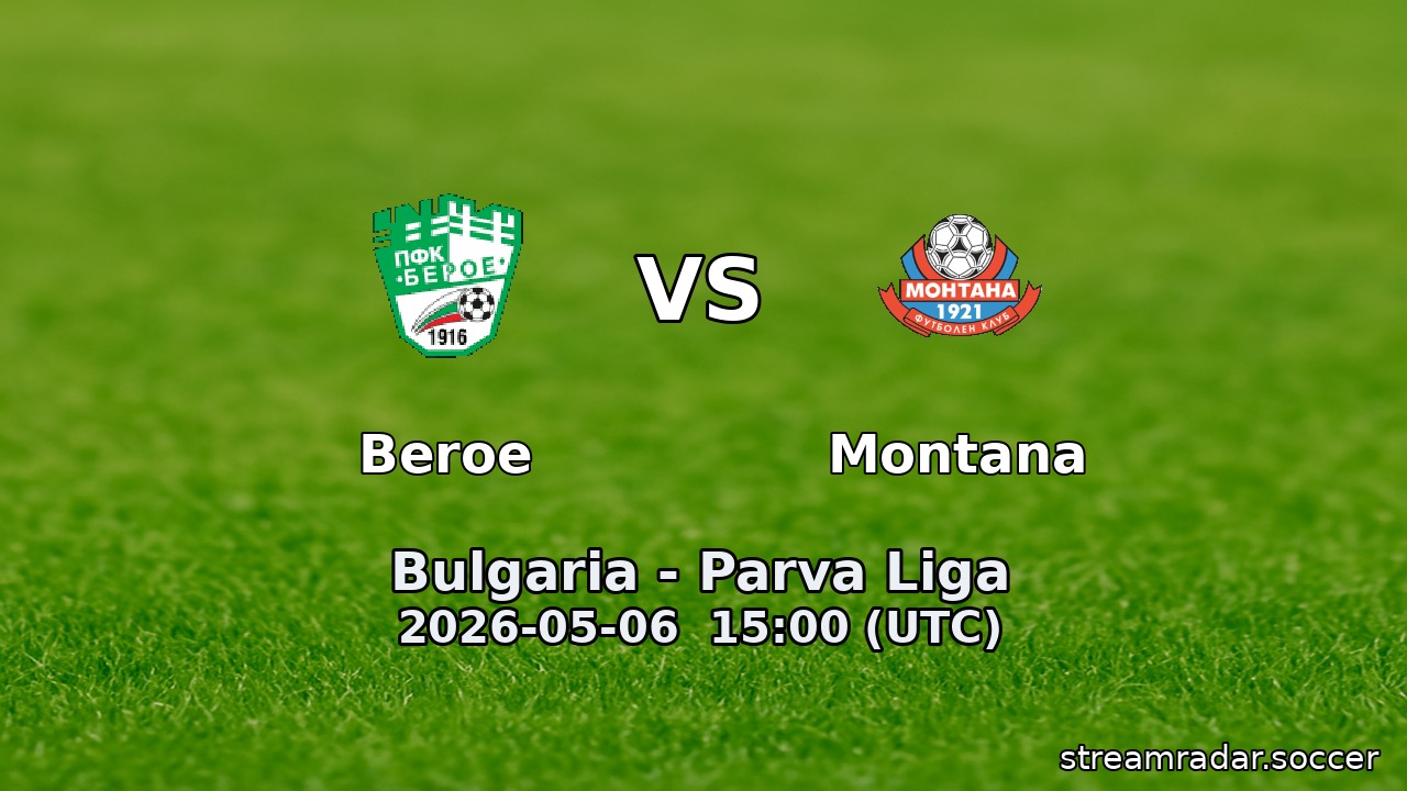 Beroe vs Montana