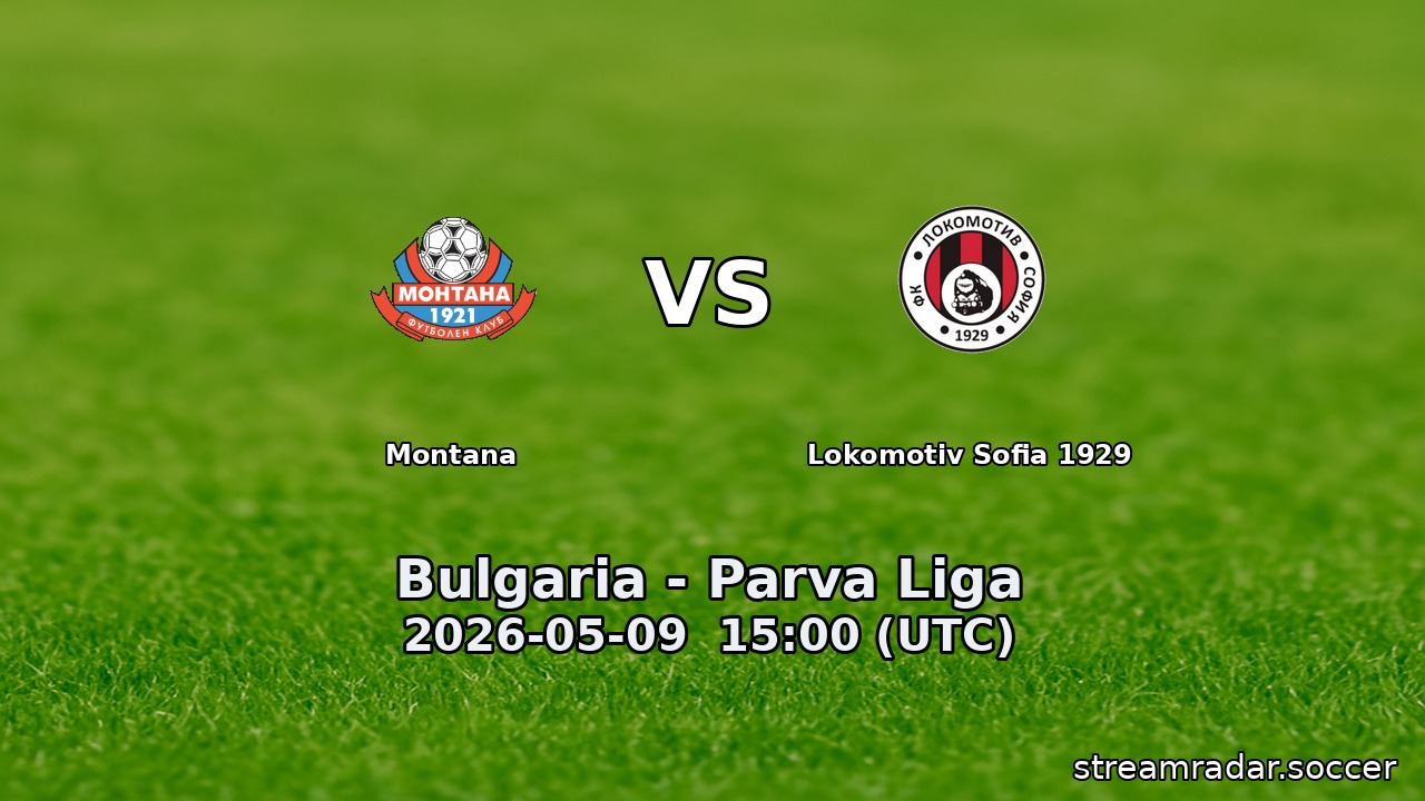 Montana vs Lokomotiv Sofia 1929