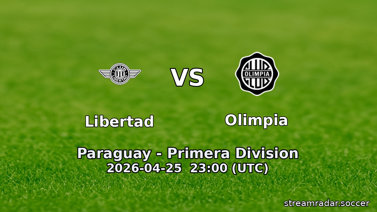 Libertad vs Olimpia