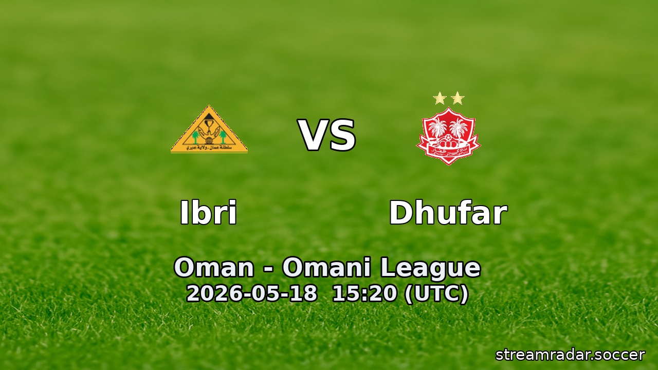 Ibri vs Dhufar
