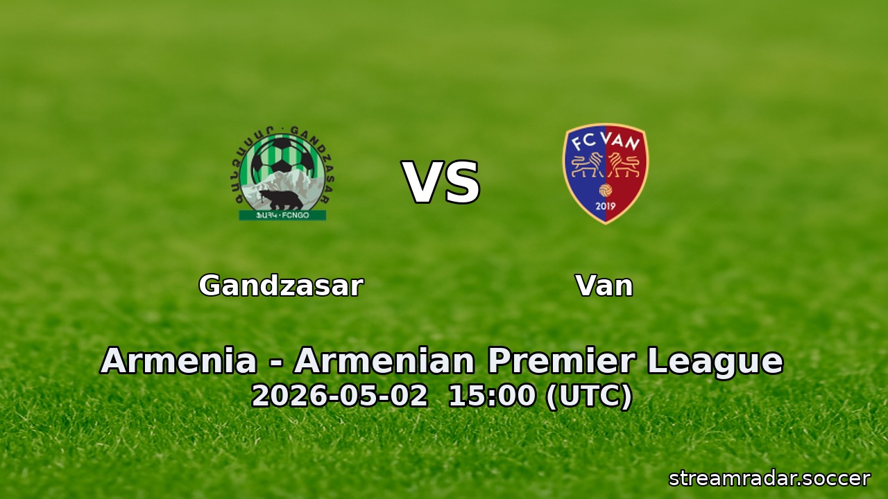 Gandzasar vs Van