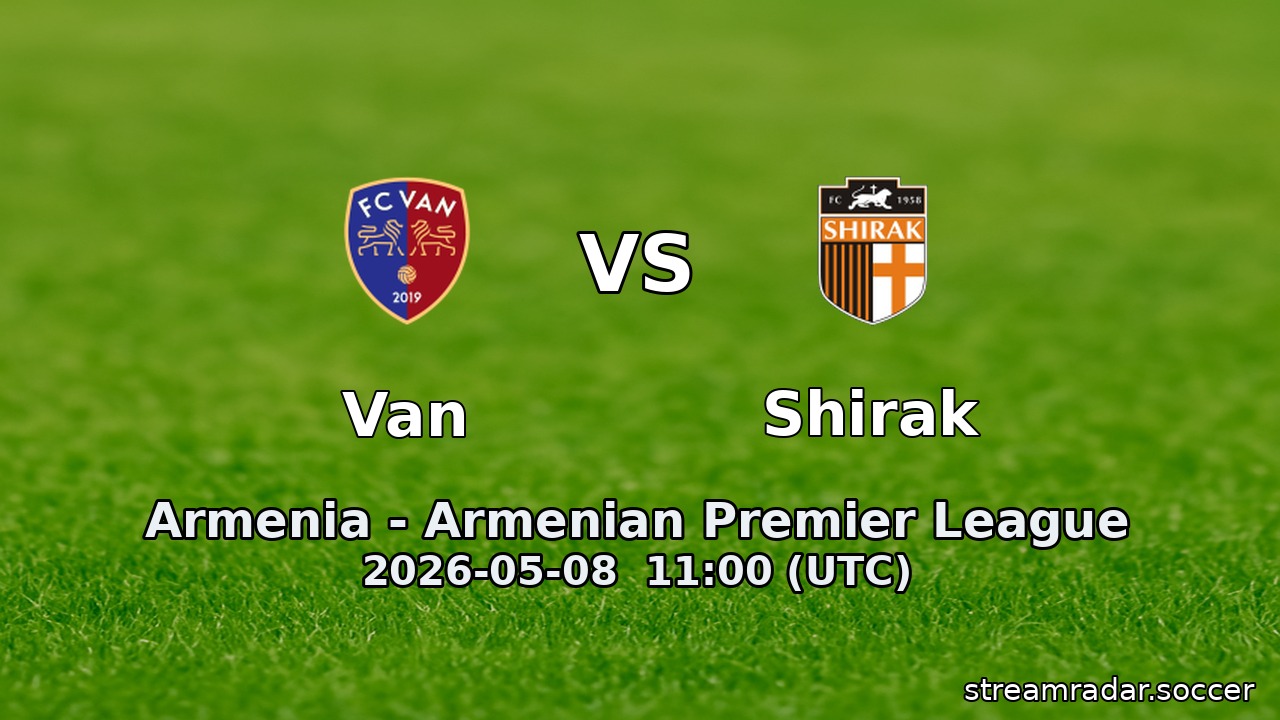 Van vs Shirak