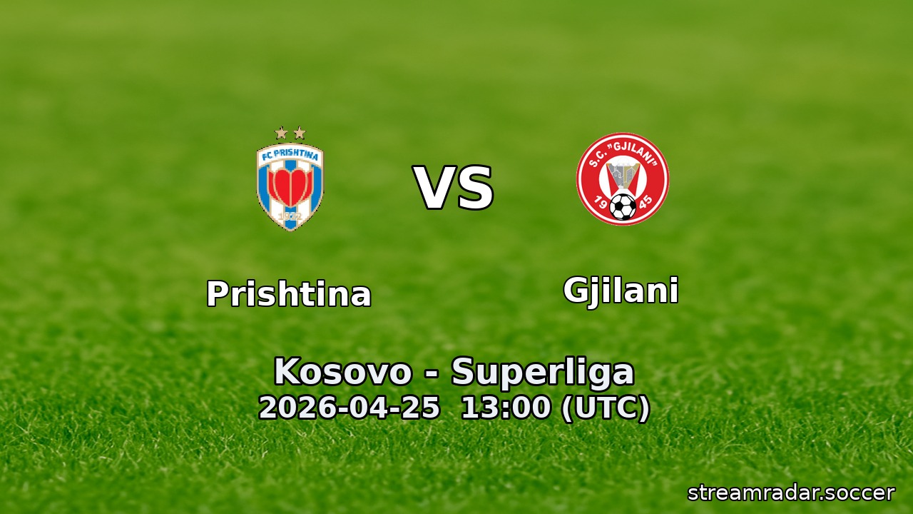 Prishtina vs Gjilani