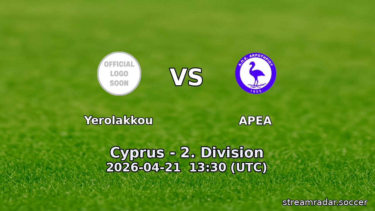 Yerolakkou vs APEA