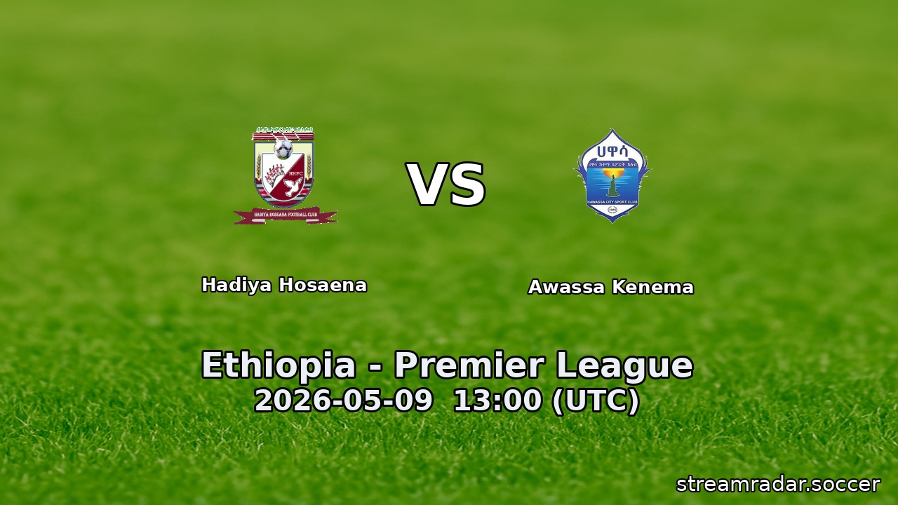 Hadiya Hosaena vs Awassa Kenema