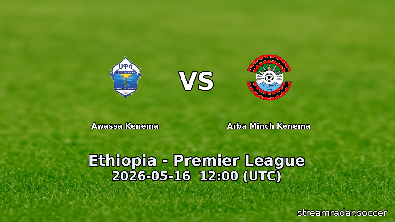 Awassa Kenema vs Arba Minch Kenema