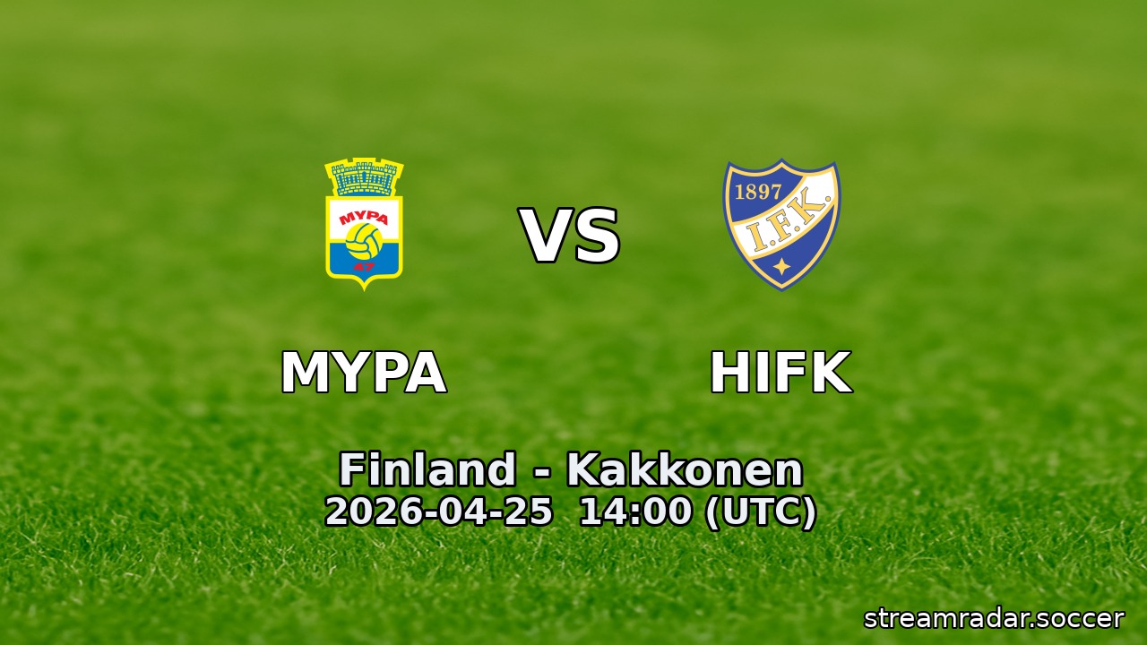 MYPA vs HIFK