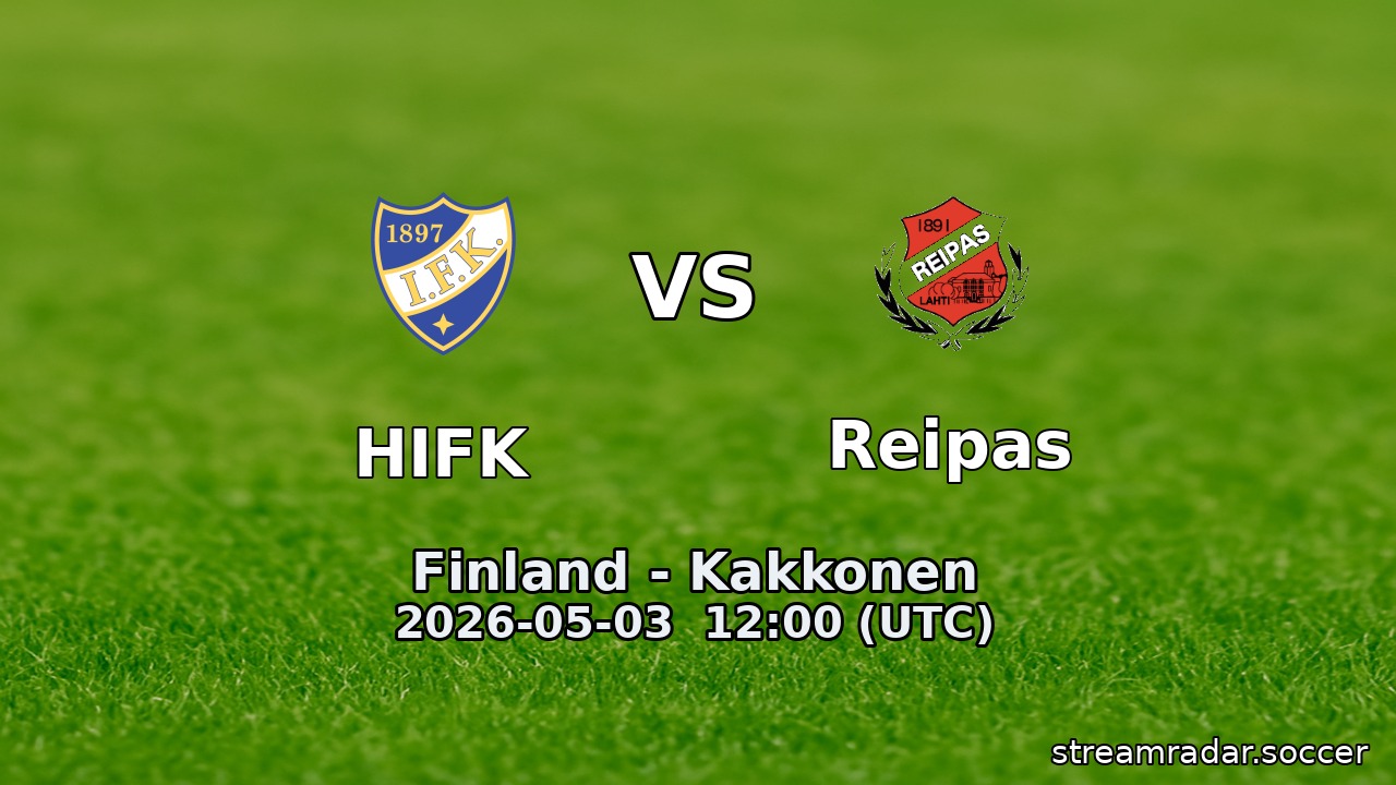 HIFK vs Reipas
