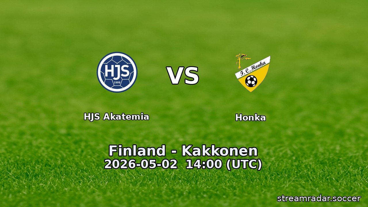 HJS Akatemia vs Honka