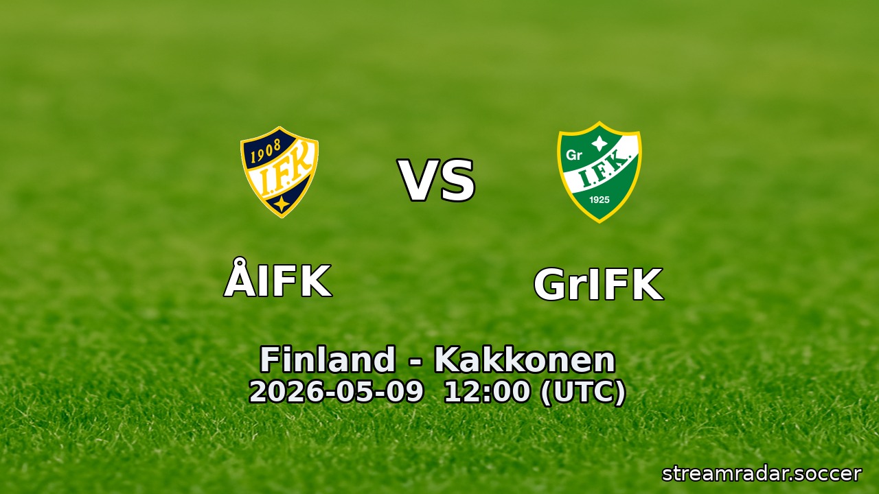 ÅIFK vs GrIFK