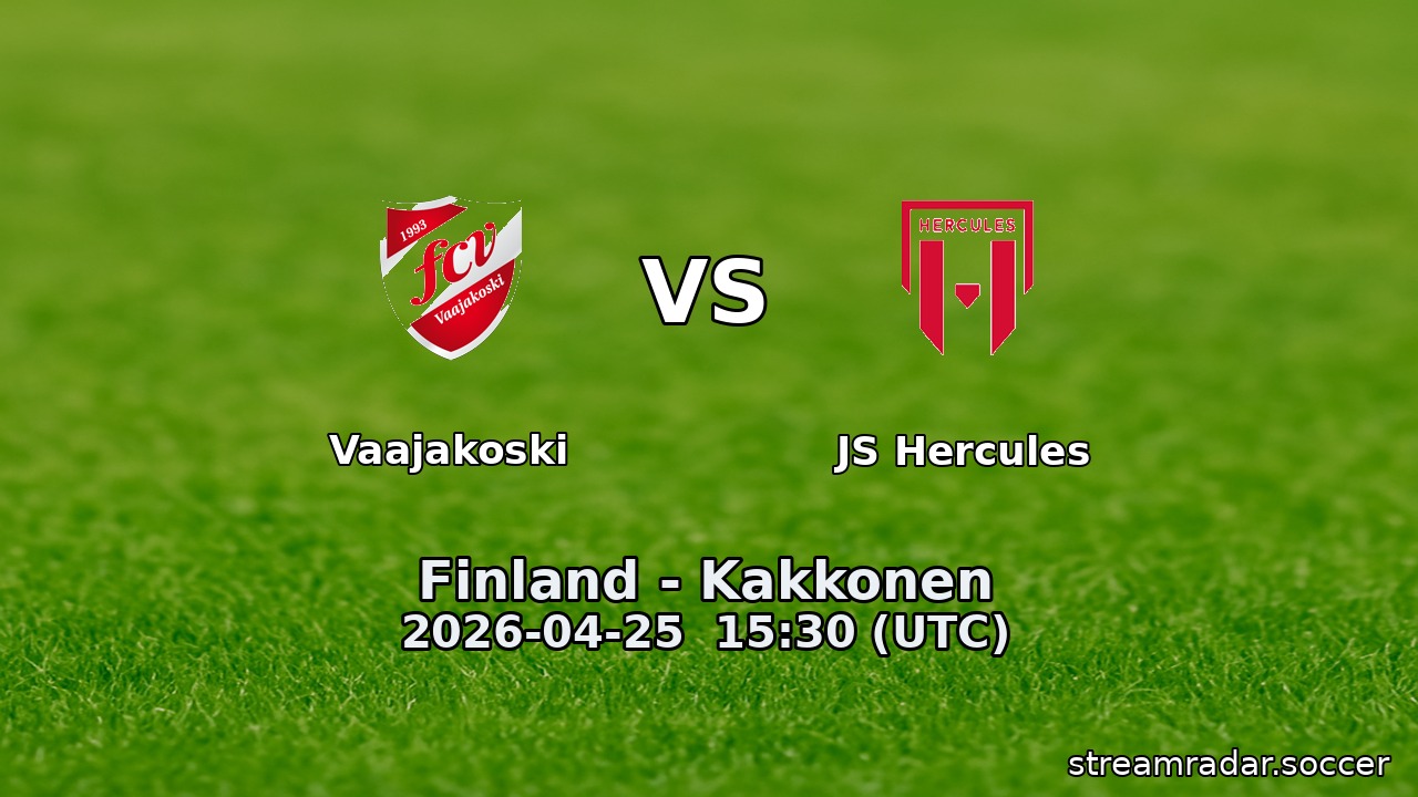 Vaajakoski vs JS Hercules