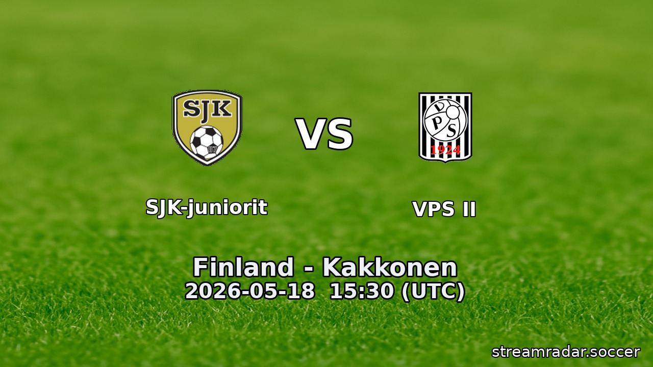 SJK-juniorit vs VPS II