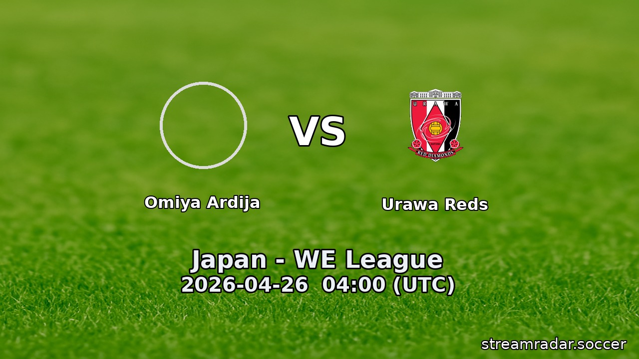 Omiya Ardija vs Urawa Reds
