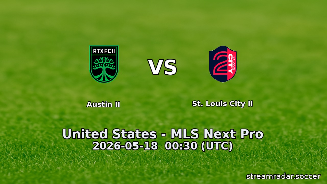 Austin II vs St. Louis City II